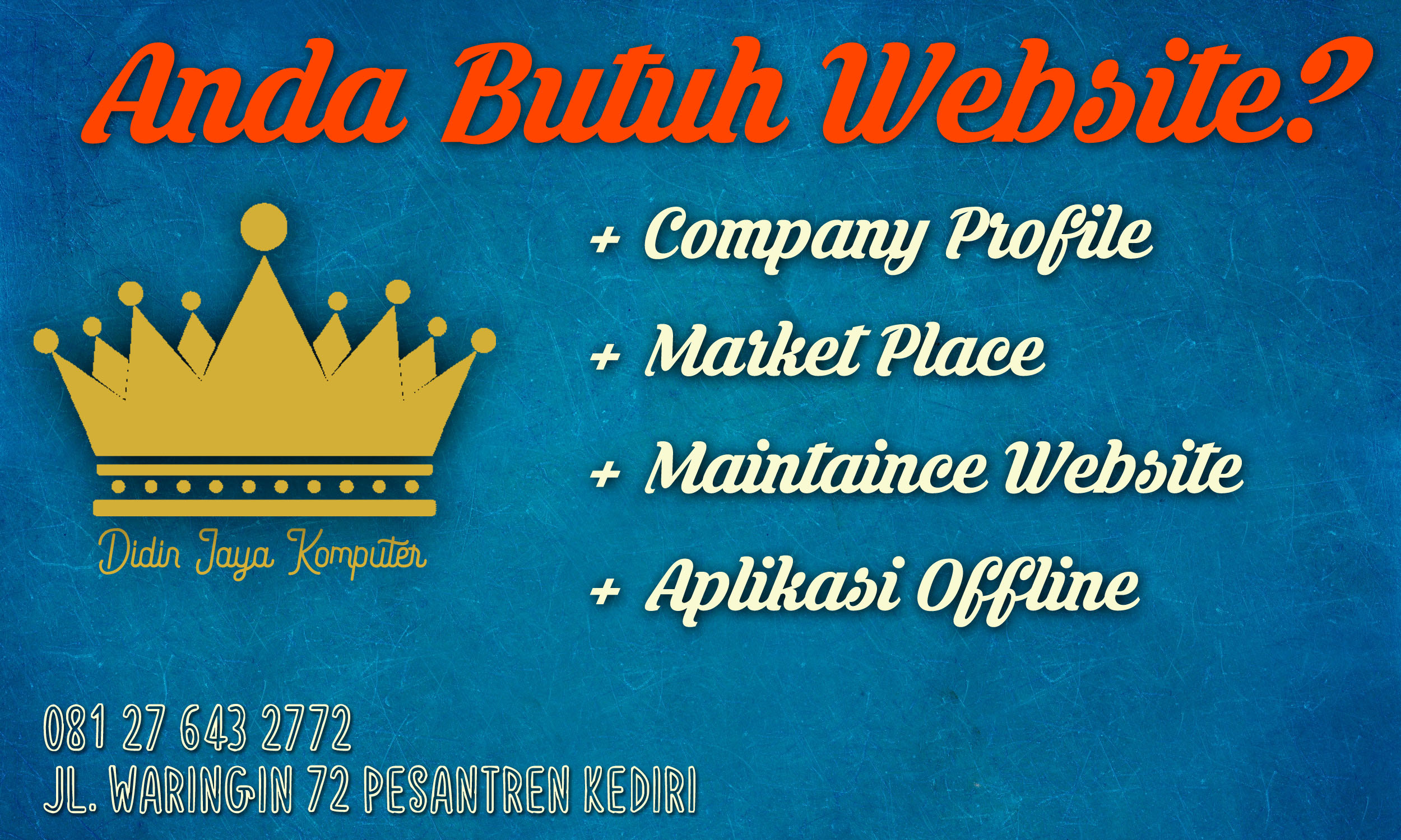 Website Company, Marketplace, Supermarket, dan lain-lain.